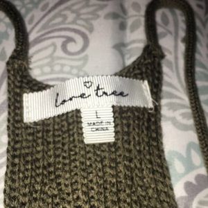 Knitted Tank Top